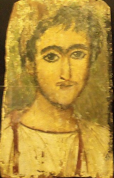 A Young Man, er Rubayat, AD 275-300 (Stockholm, Medelhavsmuseet, NM Ant 2301)